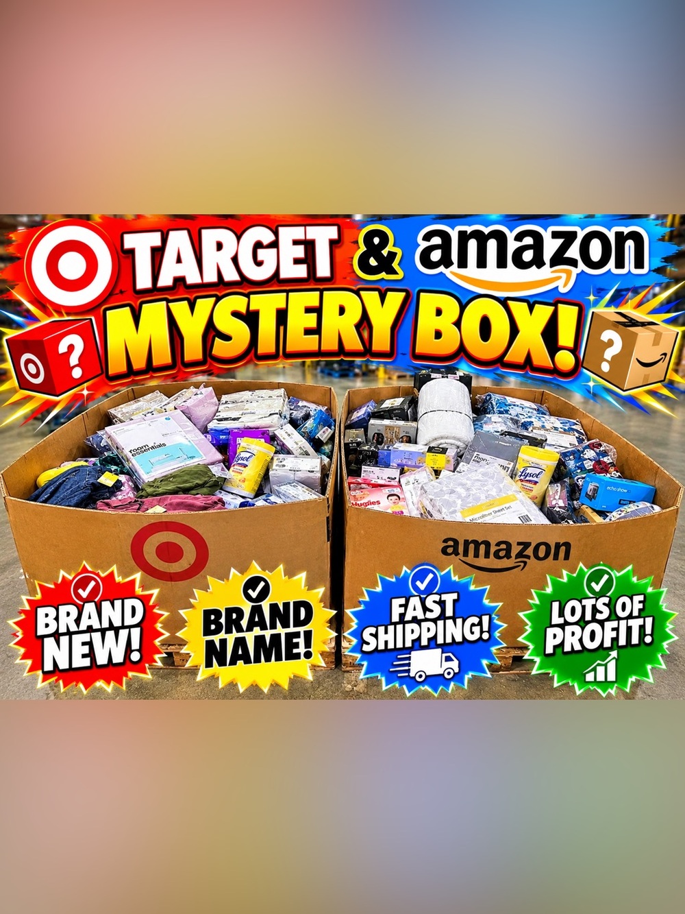 Target 🎯 & Amazon 📦 Mystery Box!!!
